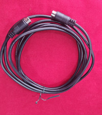 9pin Mini-DIN Extension Lead/Cable.Acorn Mouse etc. 3m Male to Female MiniDIN
