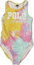 Polo Ralph Lauren Little Girls One Piece Swimsuit Tie Dye Size 6X
