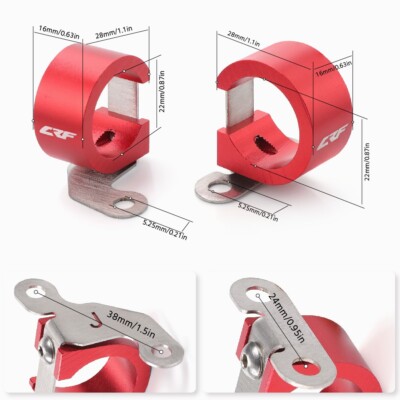 ロードショー② CNC Rear Brake Hose Clamp Holder Guide For HONDA CRF250 R/RX