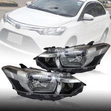 Head Lights Lamp Pair Lh Rh Halogen For Toyota Vios Ncp150 2013-2017 Sedan Head Lights Lamp Pair Lh Rh Halogen For Toyota Vios Ncp150 2013-2017 Sedan