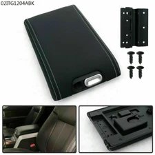 Center Console Arm Rest Lid Cover Fit For 09-14 Ford F-150 Black 9L3Z-1506024-CC