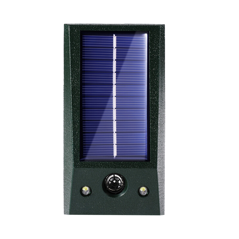 Solar Ultrasonic Squirrel Repellent Ultrasonic Animal Repeller Cat Dog