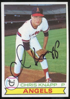 Chris Knapp #453 signed autograph auto 1979 Topps Baseball Trading Card