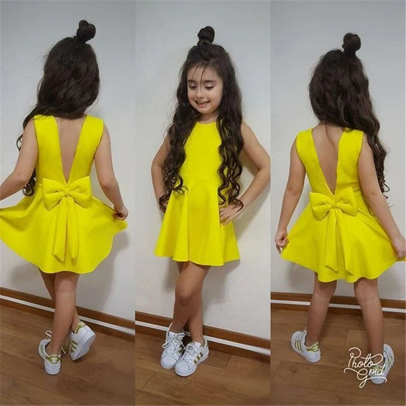 Vestidos Para Niñas Moda Vestido De Manga Ropa Para Niña Camisetas NuevO eBay