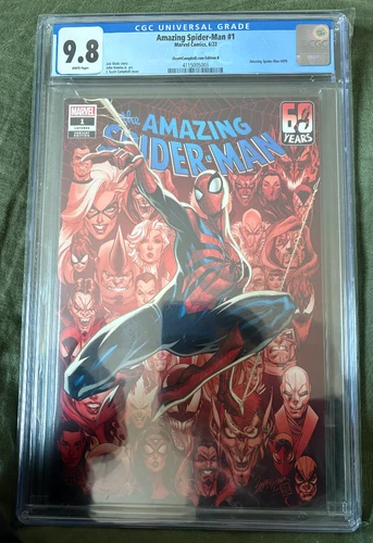Amazing Spider-Man #1 (#895) J Scott Campbell Variant B - CGC 9.8 - NM/M!!