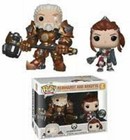 SDCC 2019 Exclusive Blizzard Pop Overwatch Reinhardt and Brigitte 2 Pack