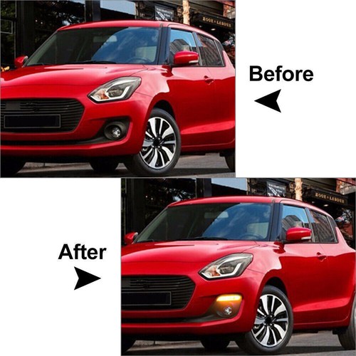 LED Daytime Running Lights DRL For Suzuki Swift 2017-2023 2018 - Picture 12 of 12