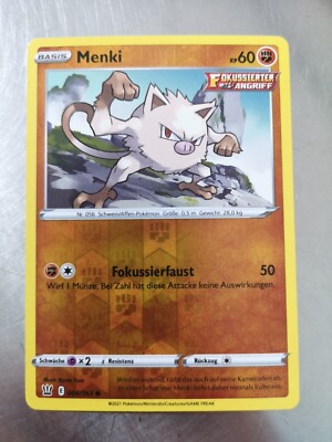 Menki BST 066 / 163 Reverse Holo Kampfstile