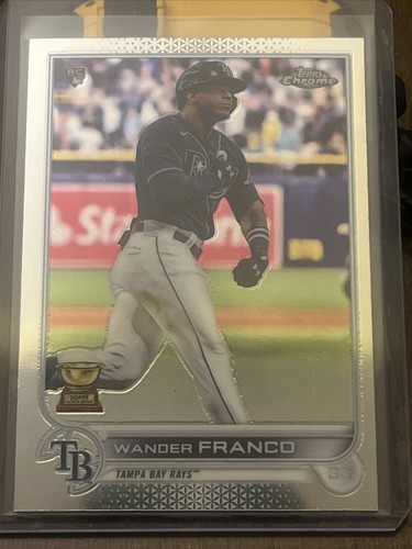 2022 Wander Franco Topps Chrome Refractor Rookie Card EBay