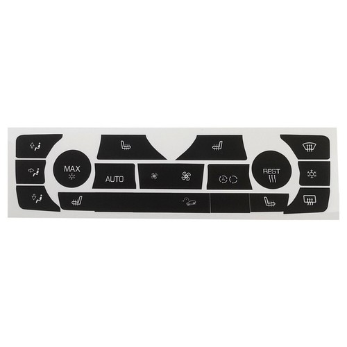 Car AC Climate Control Button Knob Sticker Repair Kit For E90,E91,E92 06-11 - Picture 24 of 24