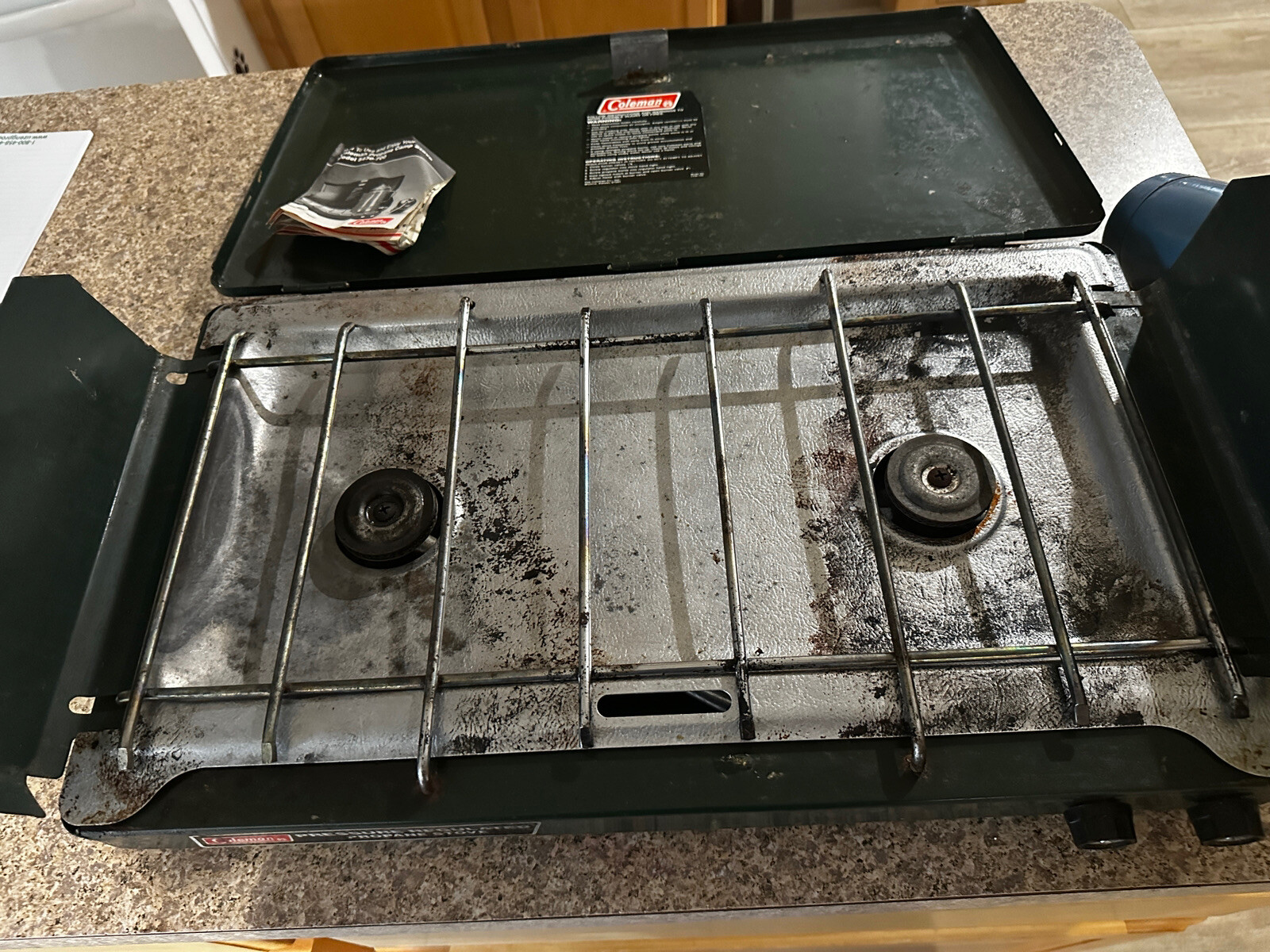 Coleman Classic Two Burner Propane Stove 5430700 +Box+ManualTested