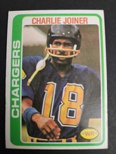 CHARLIE JOINER 1978 TOPPS NFL FOOTBALL CARD #338 SAN DIEGO CHARGERS NEARMINT