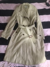 Wool Long Trench Style Coat Gap L