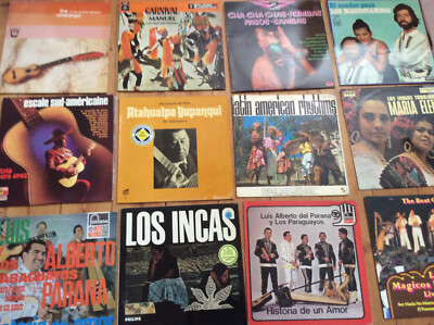 Südamerika MIttelamerika ANDEN Incas Latin Incas Kuba Indios [12 LP Vinyl]