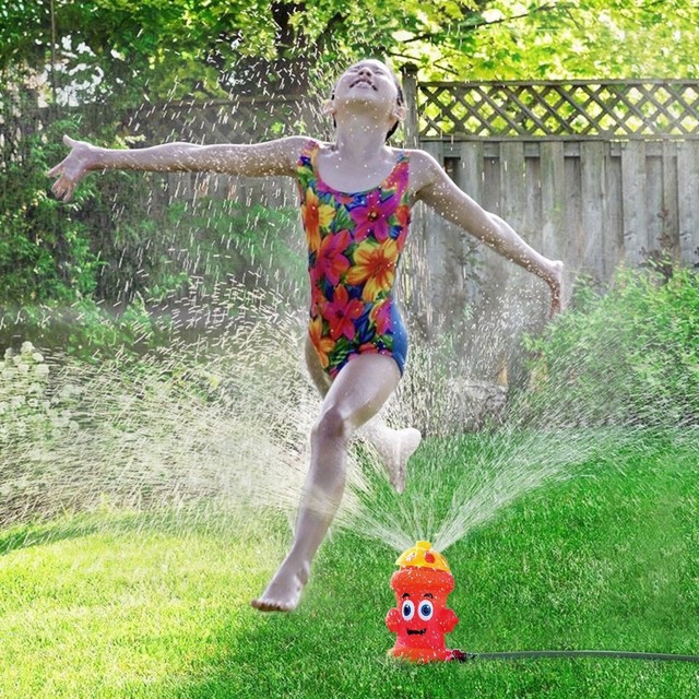 Kids Fire Hydrant Sprinkler Toy Splash Outdoor Water Play Garden Hose attachment eBay