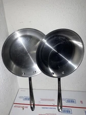All Clad 10” inch Saute Skillet Frying Pan Qty-2