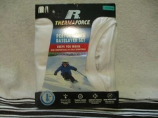 Russell Thermaforce Boy's Performance Baselayer Set  L XL  Arctic White