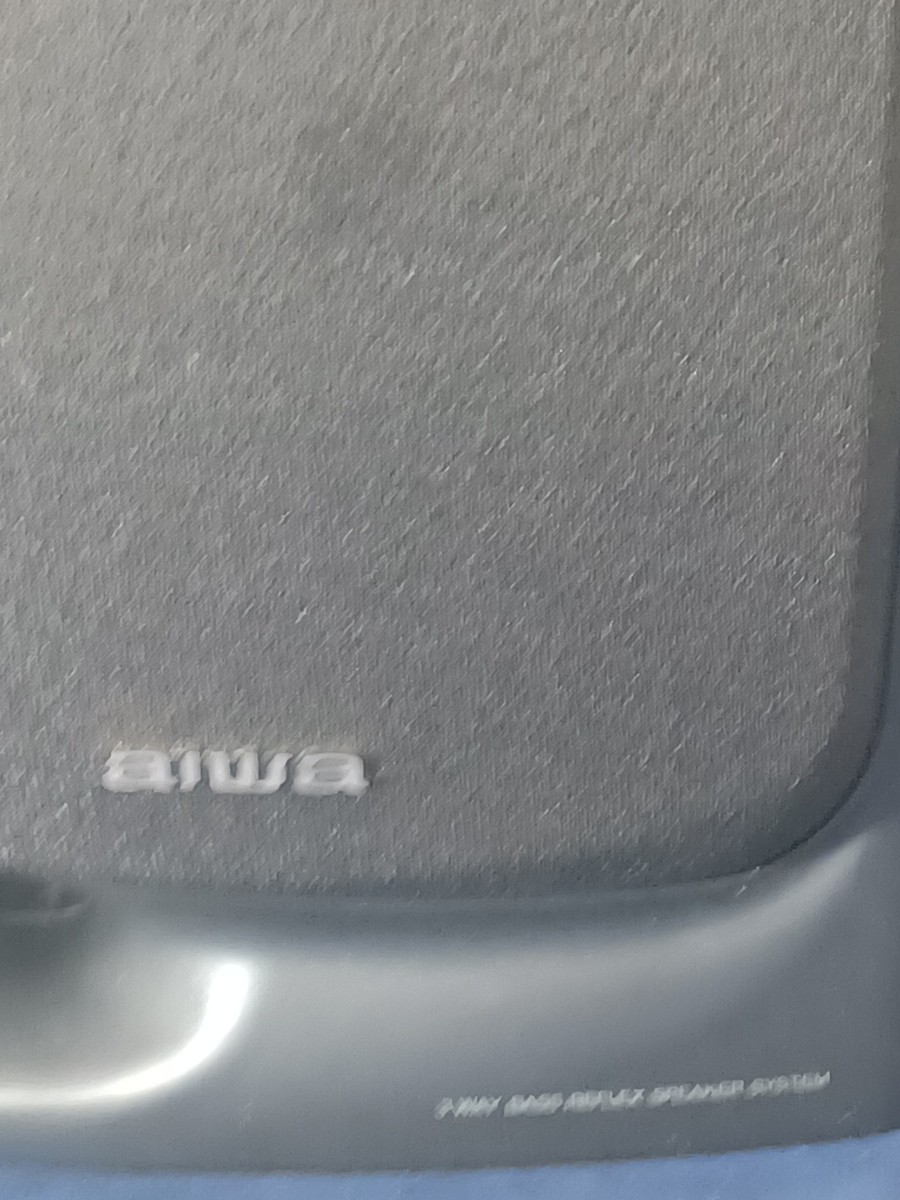 Pair of Aiwa Speaker System 3 Way Bass Reflex SX-N320 40W - Tested