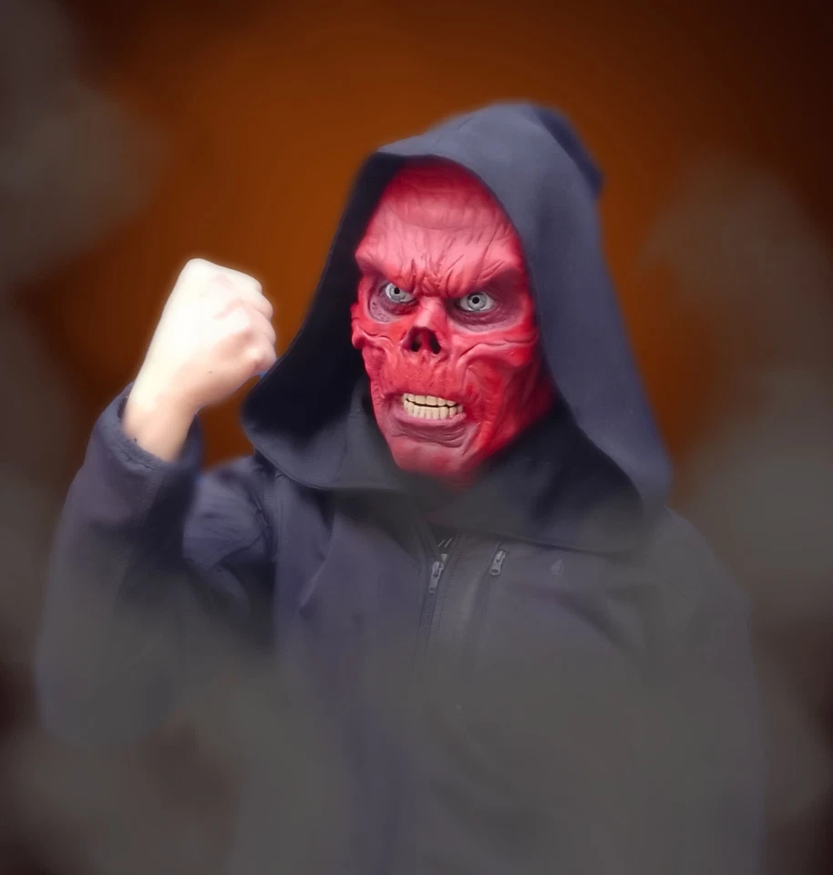 Avengers...Red Skull.... Infinity War ..  Latex Mask HandmadE/Cosplay. - Image 4 of 4