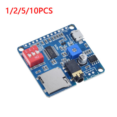 1/2/5/10PCS 5W Voice/MP3 Player Module IO Trigger/Serial Port Control Playback