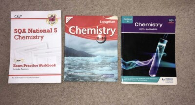 National 5 Chemistry Exam Practice Workbook + Longmam 11-14 + With Answers