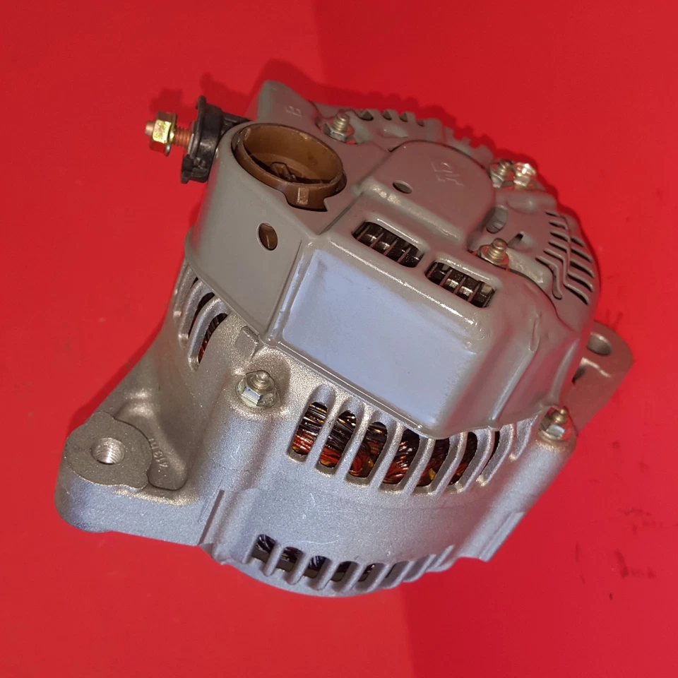 Alternador 90AMP para Toyota Corolla 1990 4 cilindros 1,6 litros motor 4AGE Foto 2 de 4