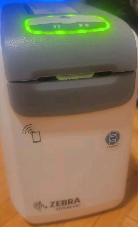 Zebra ZD510-HC Ethernet Wireless Wristband Printer ZD51013-D01E00FZ - Image 4 of 4