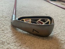 Ping G15 7 Iron Black Dot TFC 149 Graphite Shaft Winn-Dri-Tac Grip 36.5" Nice 