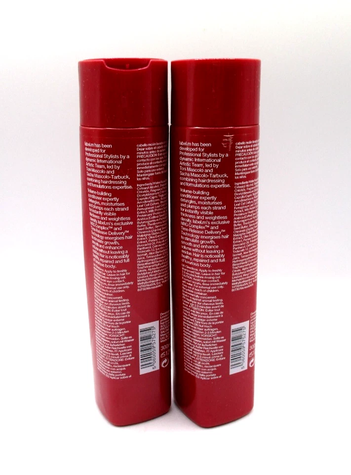 Lot/2 Label M Professional Hair Care Thickening Conditioner ~ 10.1 / 300 ml x 2 - Image 2 of 2