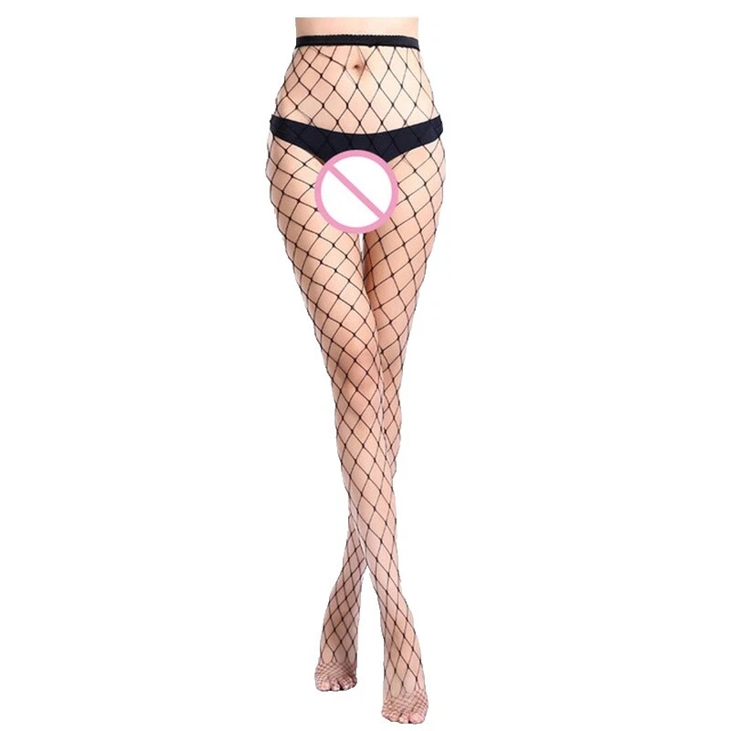 Nylon Striped Stockings & Thigh-Highs for Women