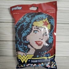 Perler DC WONDER WOMAN Beads  Pattern Kit Bead set Includes Tweezers 3500