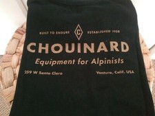 Rare Patagonia T-Shirt-Chouinard Equipment-Made in USA-Size Medium-Mens