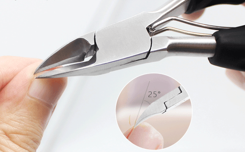 Toenail Clippers for Thick Ingrown Toe Nails Heavy Duty Precision Nail Scissor - Picture 3 of 12