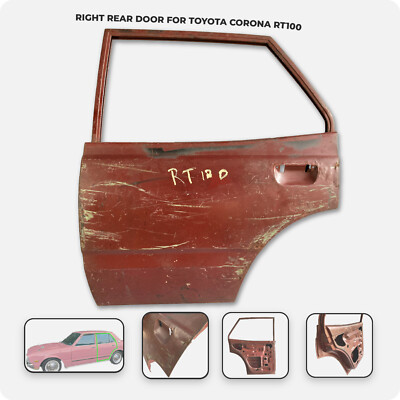Rear Door Left Side For 74-75 Toyota Corona RT100 RT104 sedan 4door