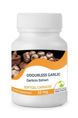 Odourless Garlic 1000mg Oil Extract Softgel Capsules Nutrition - Picture 2 of 11