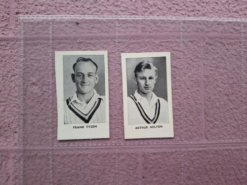 COMPLETE SET - DC THOMSON - WORLDS BEST CRICKETERS 1956 MAUVE (72 CARDS) gen GD+ - Picture 15 of 16