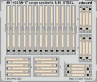 Mi-17 Cargo Seatbelts Steel (Trumpeter) / 1:48 - Eduard 491402