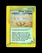 RARE 2003 Pokemon SKYRIDGE TRAINER MIRAGE STADIUM REVERSE HOLO 132/144! LP  on eBay