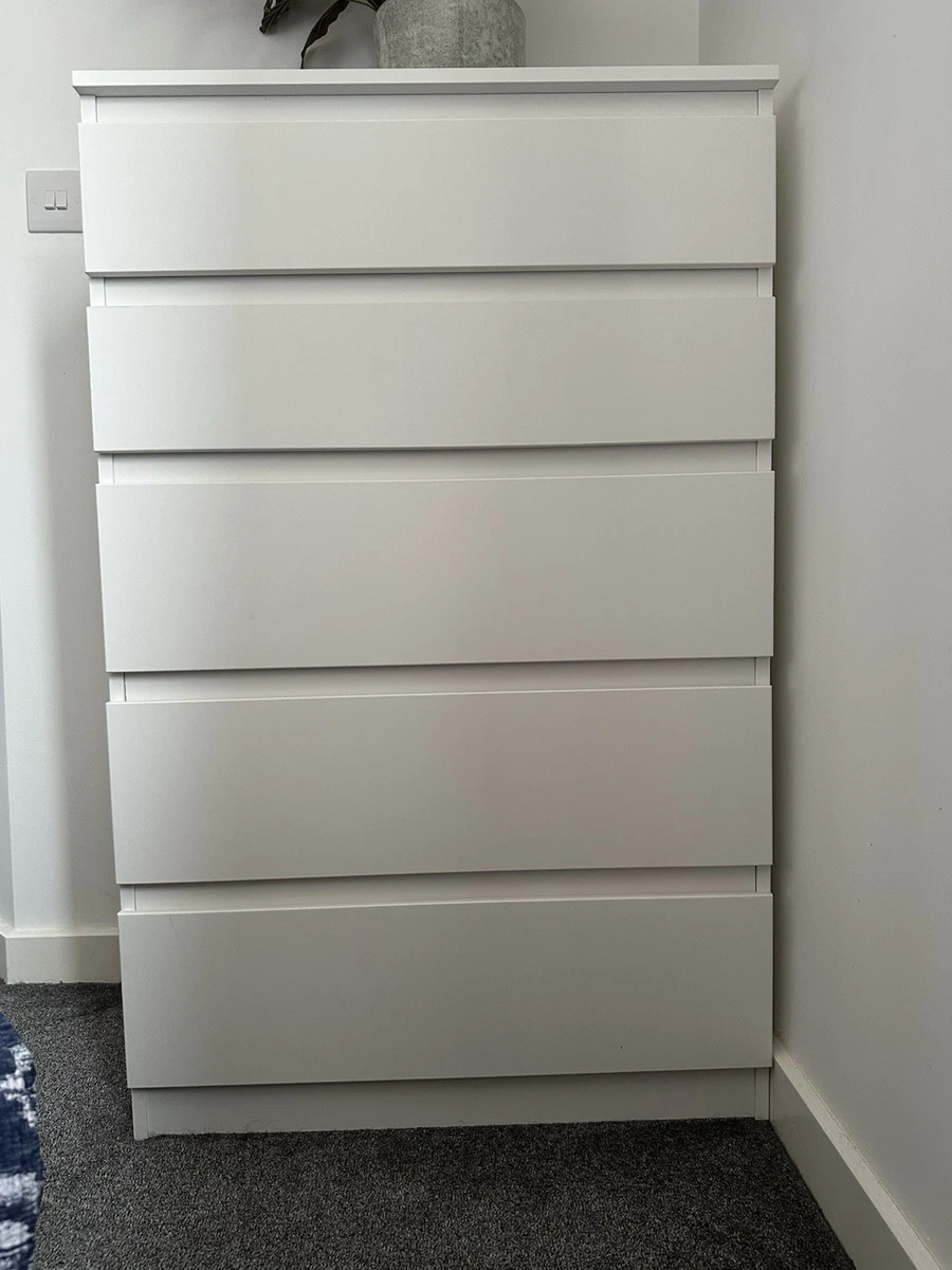 IKEA Wood Chests of Drawers 5 Drawers for sale | eBay UK