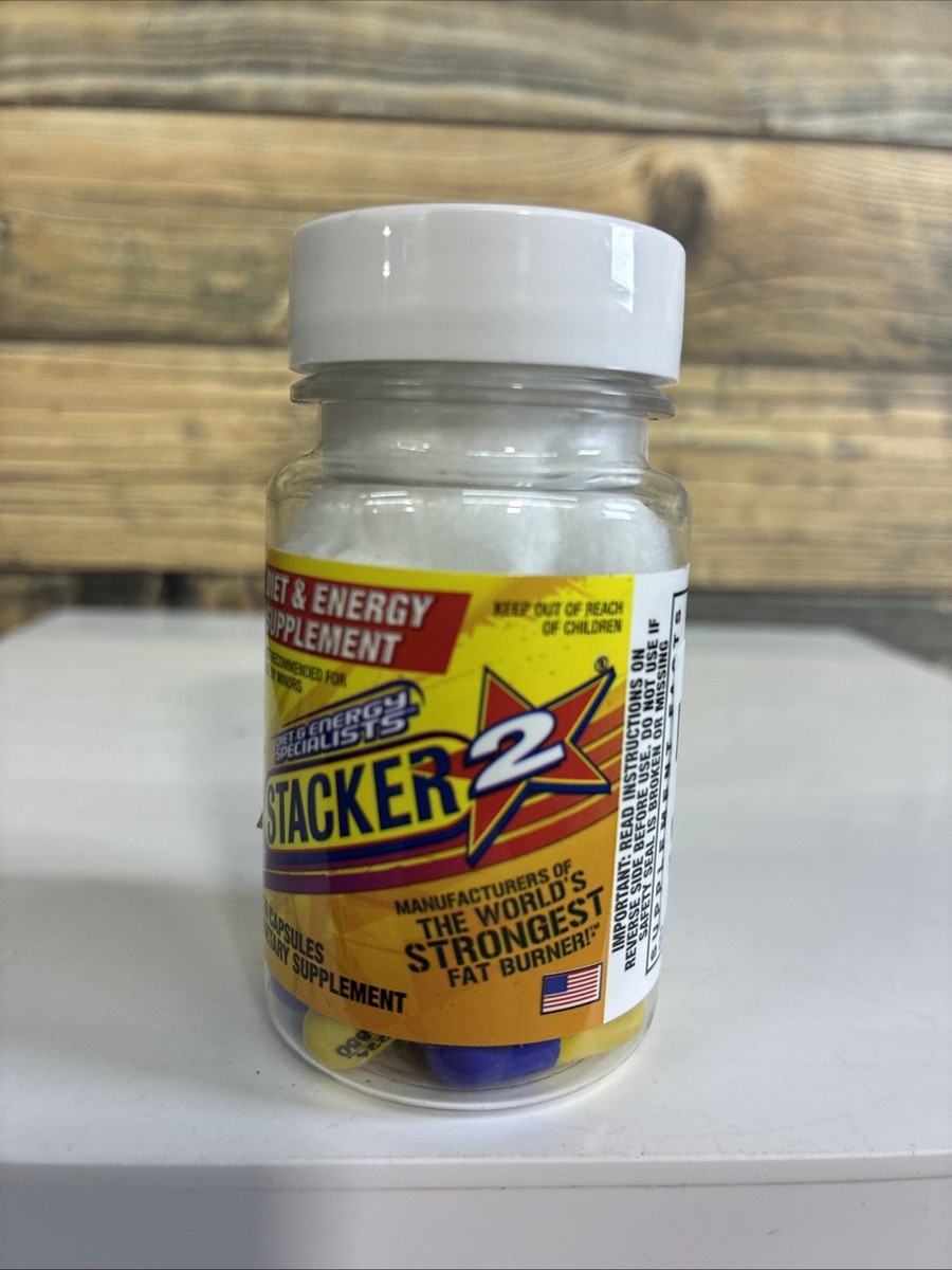 Stacker 2 Fat Burner Weight Loss and Energy Supplement - 100