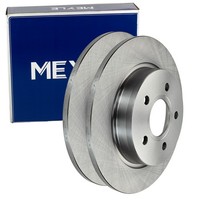 2X Meyle Bremsscheiben 271Mm Hinten Passend FÜR Ford Focus