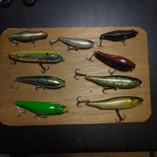 Megabass Giant Dog-X and other topwater lures set of 9