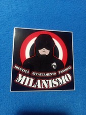 Adesivo Milan Csm Curva Sud Milano Ultras Ultra No Sciarpa 