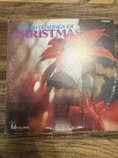 Favorite Songs of Christmas  Halo Records  1990 LP SEALED! Jamesway Price Tag