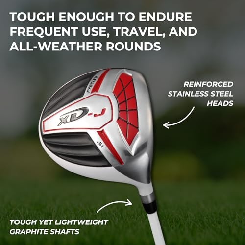 XD-J Junior Golf Clubs Set – Right & Left Hand Right Hand Orange Ages 3-5 - Picture 6 of 7