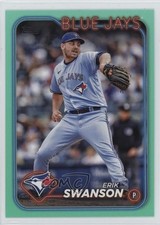 2024 Topps Update Aqua Erik Swanson #US312 11o2