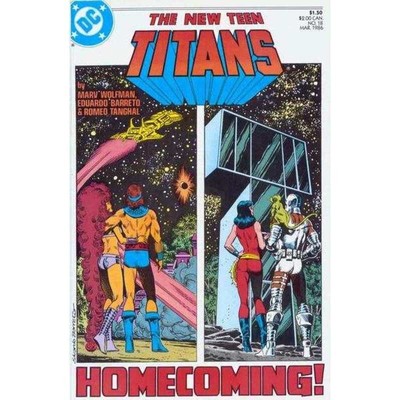 New Teen Titans #18 - 1984 series DC comics NM minus [l!