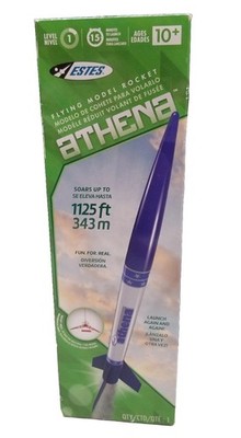 Estes Model Rockets Athena Rocket RTF Ready To Fly 2452 EST2452 Fully Assembled 