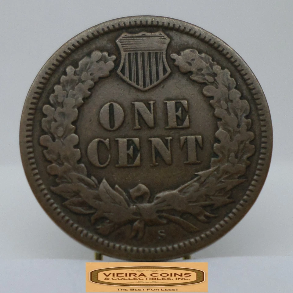 1909-S Indian Head One Cent - #C53143NQ - Image 2 of 2