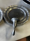 2 Vintage Wilton Armetale RWP Queen Ann Queen Anne 10” Wall Scounces — photo 8